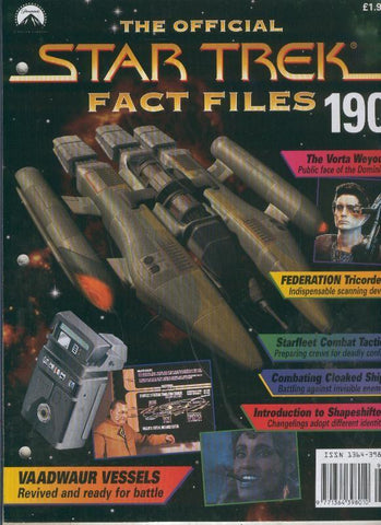 The Official Star Trek Fact Files 190