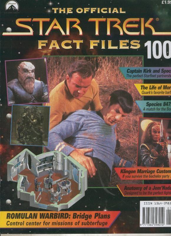 The Official Star Trek Fact Files 100