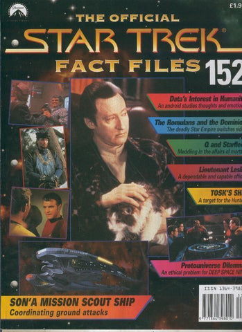 The Official Star Trek Fact Files 152