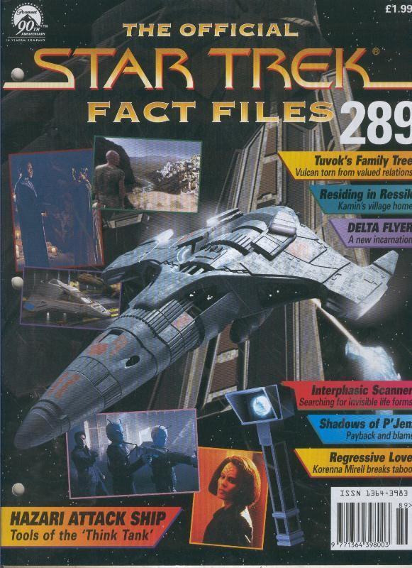 The Official Star Trek Fact Files 289