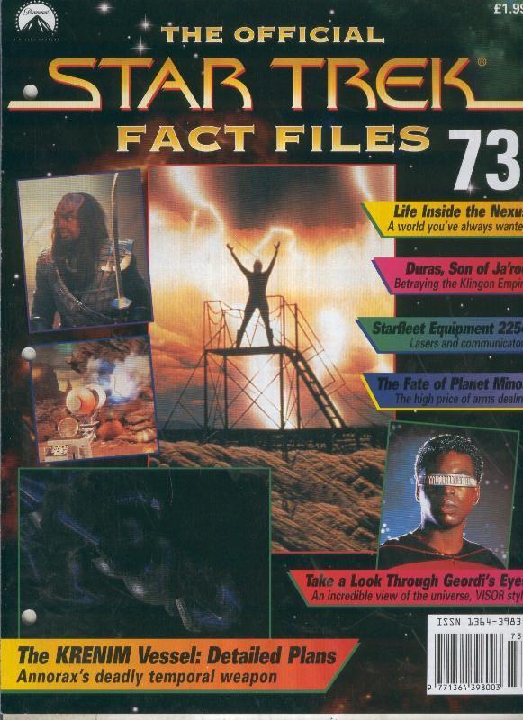 The Official Star Trek Fact Files 073