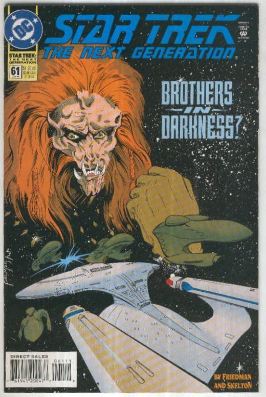 STAR TREK: The Next Generation, Vol.2 No. 61: Brothers in Darkness (1994)