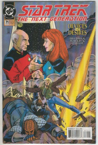 STAR TREK: The Next Generation, Vol.2 No. 71: Devices and Desires (1995)