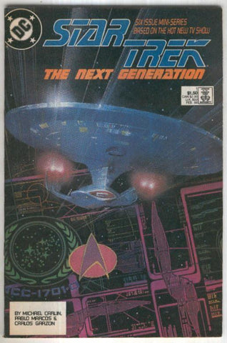 STAR TREK: The Next Generation, Vol.1 No.01: Where No One (DC 1987)