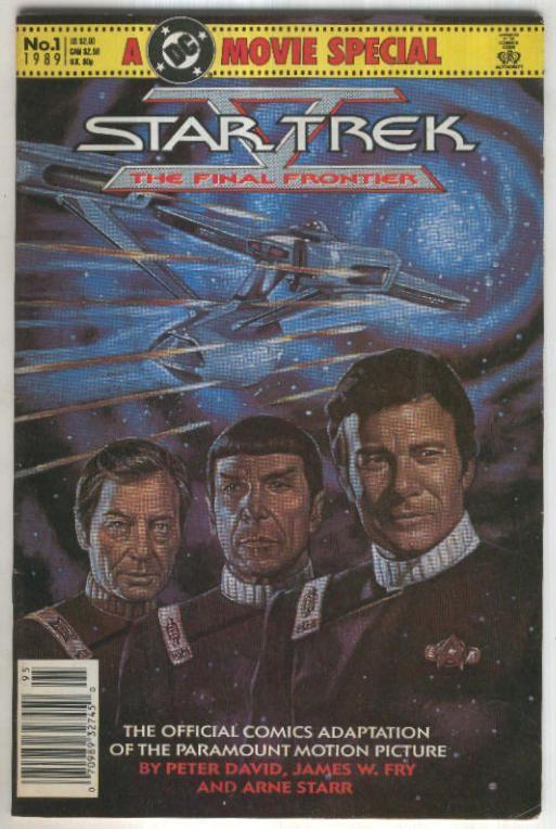 STAR TREK V: The Final Frontier: Numero 01 (DC 1989)