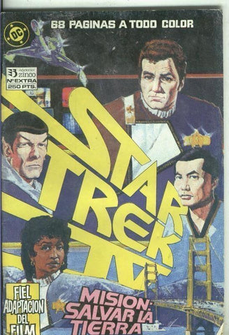 Star Trek IV: Mision, salvar la tierra (numerada 5 en trasera)