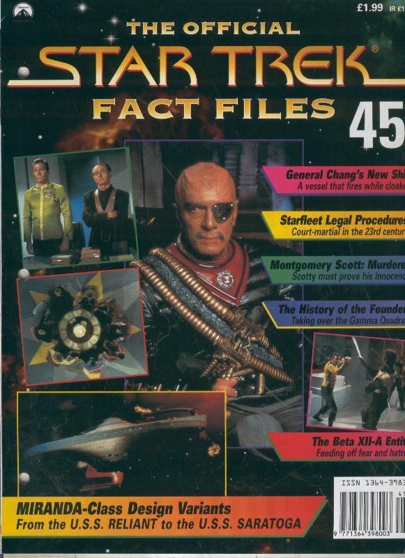 The Official Star Trek Fact Files 045