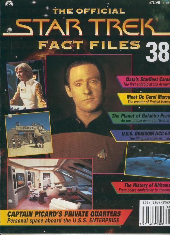 The Official Star Trek Fact Files 038