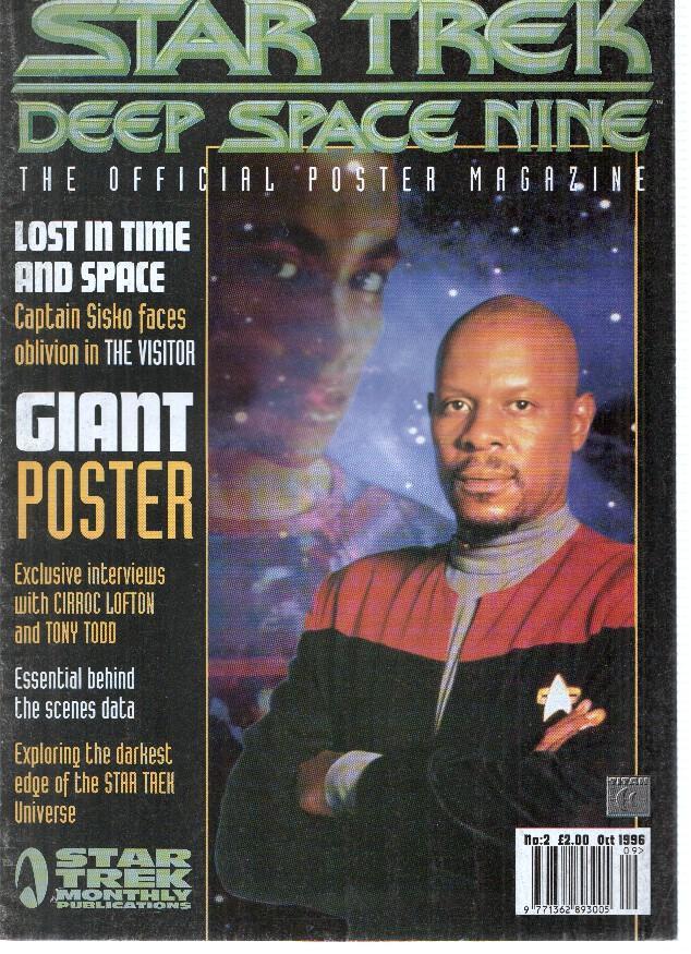 Revista/Magazine: STAR TREK, Deep Space Nine: THE OFFICIAL POSTER MAGAZINE: Numero 09