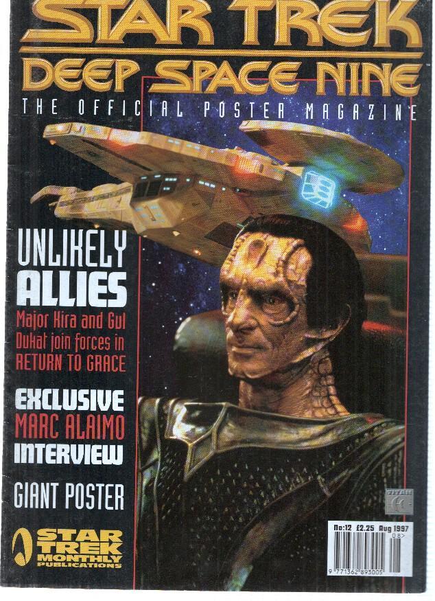 Revista/Magazine: STAR TREK, Deep Space Nine: THE OFFICIAL POSTER MAGAZINE: Numero 12