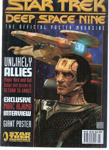Revista/Magazine: STAR TREK, Deep Space Nine: THE OFFICIAL POSTER MAGAZINE: Numero 12