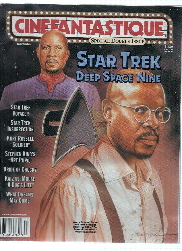Revista/Magazine: CINEFANTASTIQUE, Volume 30, Number 9/10: STAR TREK DEEP SPACE NINE (Special Double-Issue)