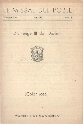 El Missal del Poble numero 03 (1935)