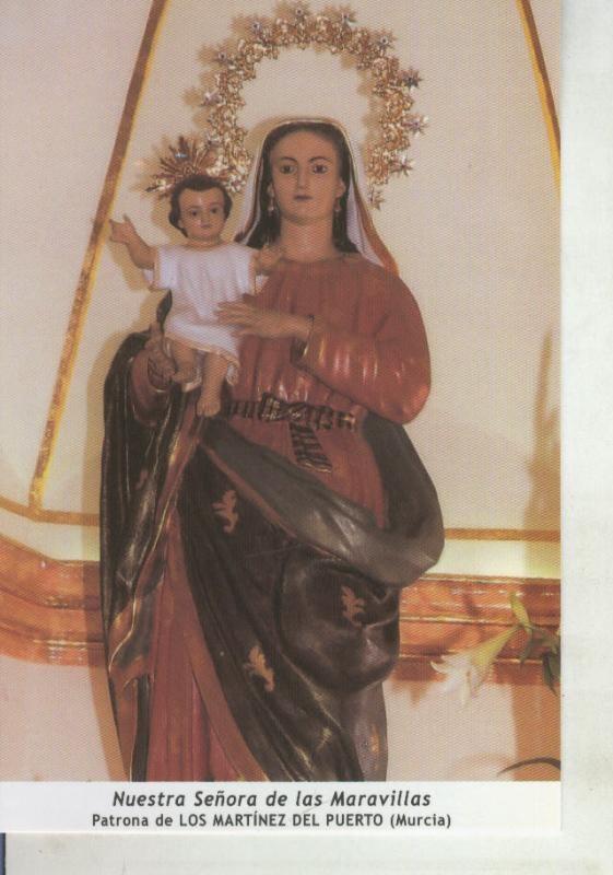 Postal 011659: Virgen Ntra Sra de las Maravillas, Los Martinez del Puerto,Murcia