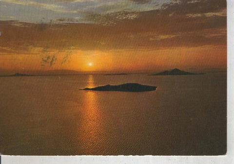 Postal 012105: Atardecer en la manga del mar menor, Murcia