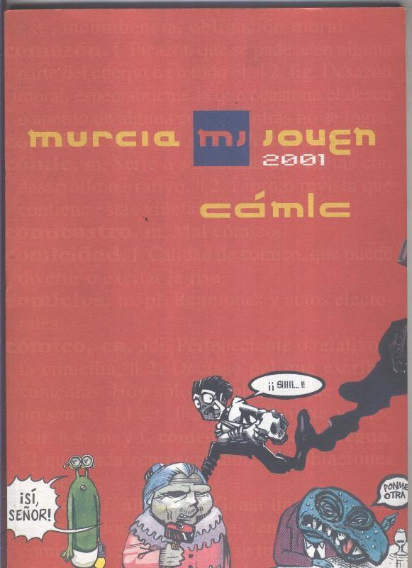 Fanzine: Murcia Joven 2001, revista con los trabajos premiados por el jurado