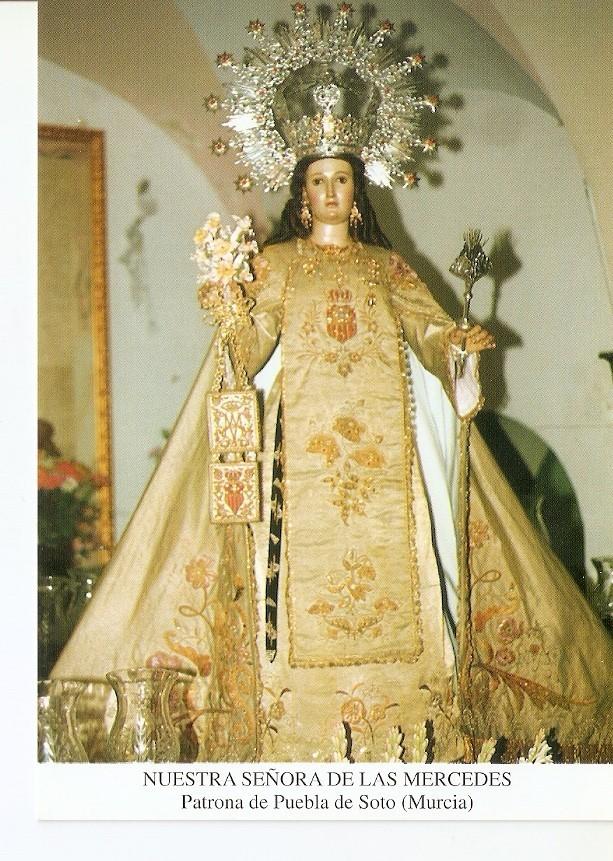 Postal 026666 : Nuestra Señora de las Mercedes, Patrona de Puebla de Soto (Murcia)