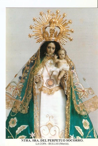Postal 026667 : Ntra. Sra. Del Perpetuo Socorro. La Copa - Bullas (Murcia)