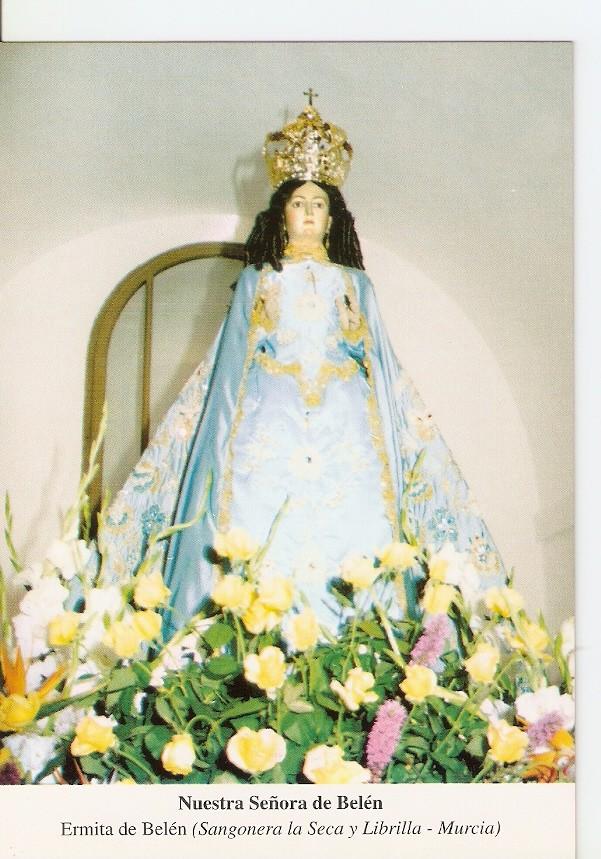 Postal 026875 : Nuestra Señora de Belen, Ermita de Belen (Sangonera la Seca y Librilla - Murcia)