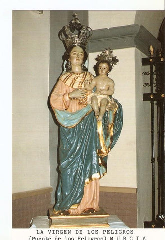 Postal 027002 : La Virgen de los Peligros (puente de los Peligros) Murcia