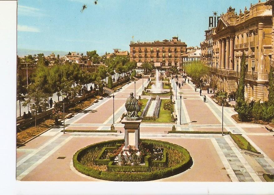 Postal 028956 : Glorieta de España, Murcia 