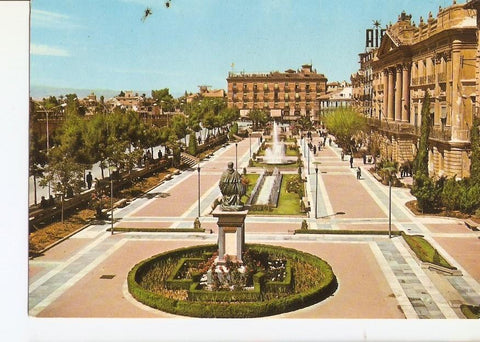Postal 028956 : Glorieta de España, Murcia 