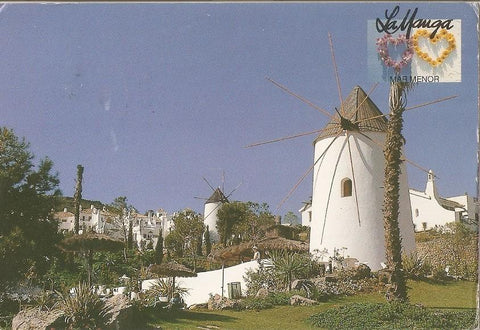 Postal 023909 : La Manga Coleccion corazones urbanizaciones tipicas (Murcia)