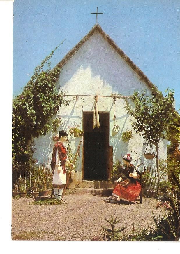 Postal 025079 : Barraca tipica murciana. Museo de la Huerta. Alcantarilla (Murcia)