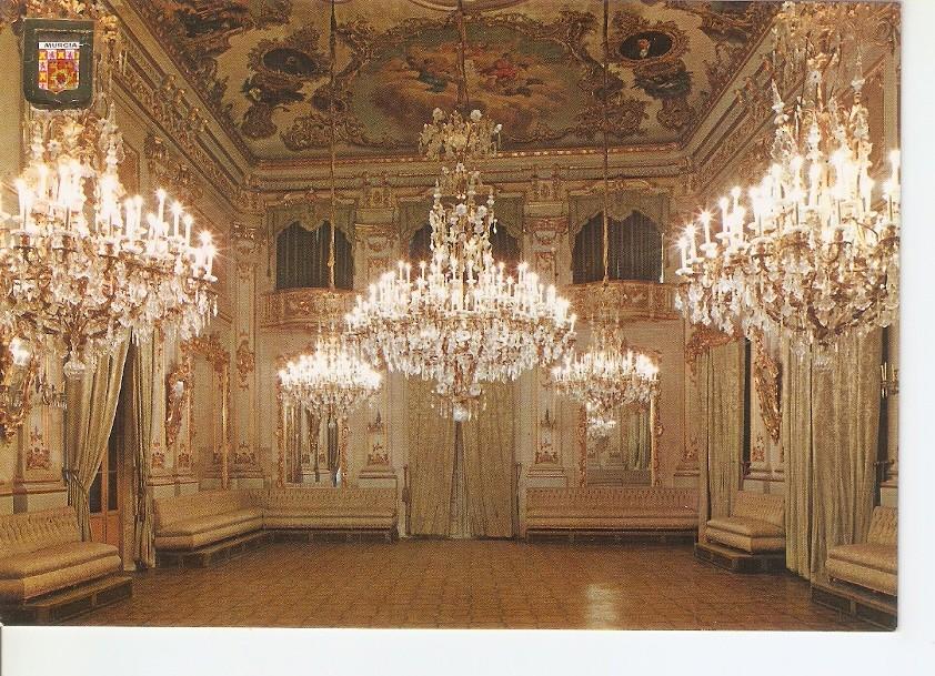 Postal 030876 : Murcia. Casino. Sala de Baile