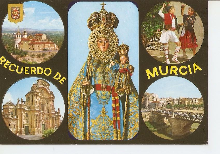 Postal 039329 : Murcia. Santruario de Ntra. Sra. De la Fuensanta . Huertanos