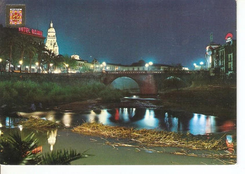 Postal 042187 : Murcia. Puente viejo sobre el Rio Segura