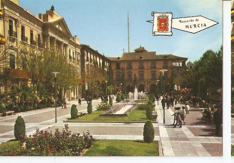 Postal 045750 : Murcia. Glorieta de España