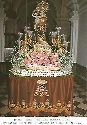 Postal 53675: NUESTRA SEÑORA DE LAS MARAVILLAS. Cehegin Murcia