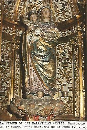 Postal 53679: NUESTRA SEÑORA DE LAS MARAVILLAS. Caravaca de la Cruz Murcia