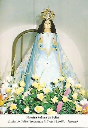 Postal 53736: NUESTRA SEÑORA DE BELEN. Sangonera la Seca y Librilla Murcia