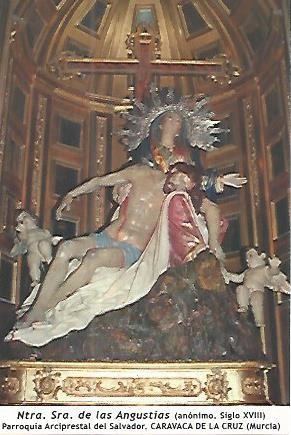 POSTAL 54030: Nuestra Señora de las Angustias. Caravaca de la Cruz Murcia