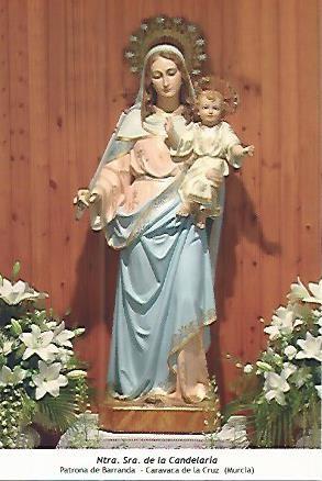POSTAL 54235: Nuestra Señora de la Candelaria. Caravaca de la Cruz Murcia