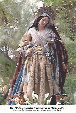 POSTAL 54239: Santa Maria de los Angeles. Capuchinos de Murcia