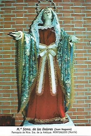 POSTAL 54403: Maria Santisima de los Dolores. Monteagudo Murcia