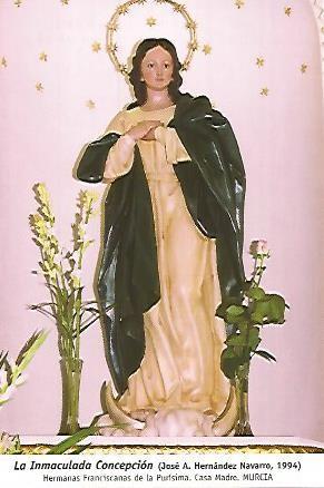 POSTAL 54407: La Immaculada Concepcion. Murcia