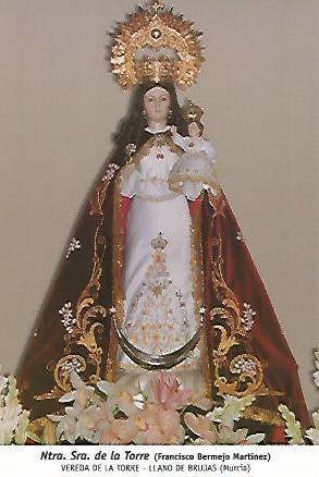 POSTAL 54552: Nuestra Señora de la Torre. Llano de Brujas Murcia