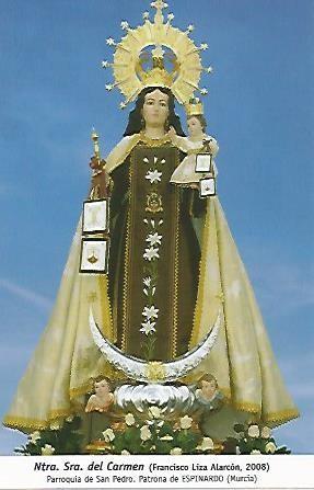POSTAL 54745: Virgen del Carmen. Espinardo Murcia