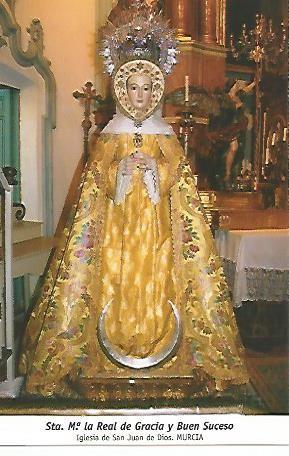POSTAL 54747: Santa Maria la Real de Gracia y Buen Suceso. Murcia