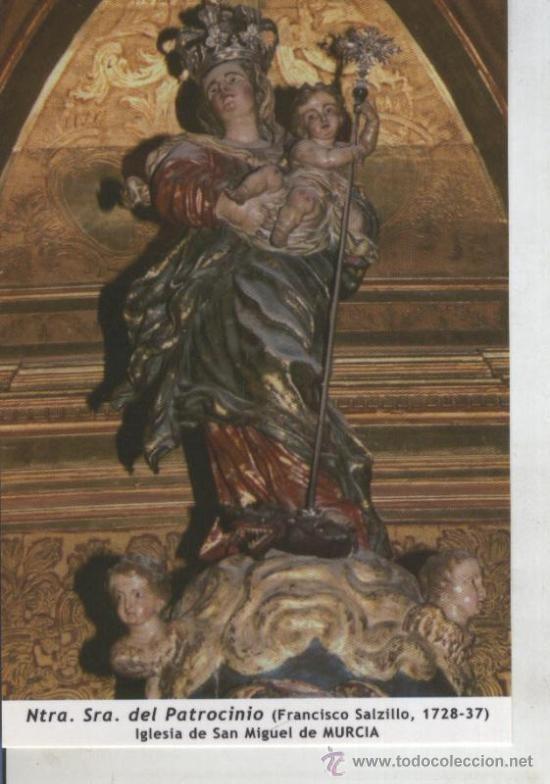 Postal 011747: Virgen Ntra Sra del Patrocinio (salzillo), iglesia de san miguel de Murcia
