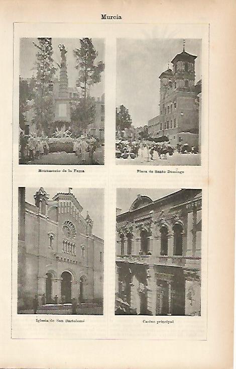 LAMINA ESPASA 11542: Imagenes de Murcia