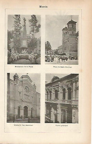 LAMINA ESPASA 11542: Imagenes de Murcia