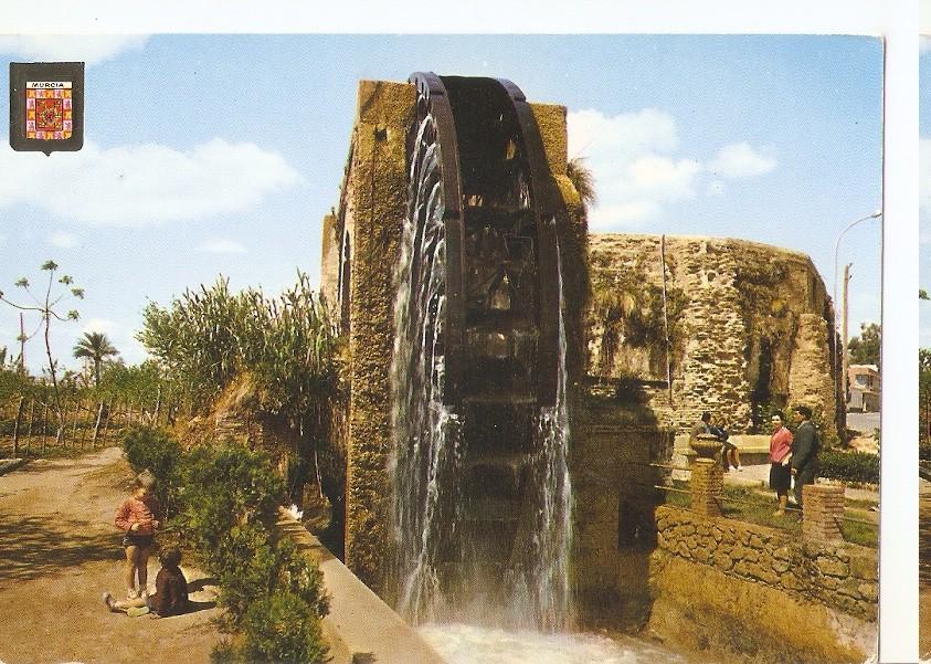 Postal 045495 : Murcia. Rueda de La Ñora