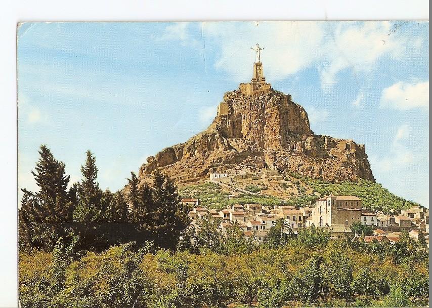 Postal 024873 : Monumento al Sagrado Corazon de Jesus de Monteagudo. Murcia
