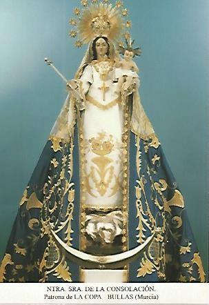 Postal 53764: NUESTRA SEÑORA DE LA CONSOLACION. La Copa-Bullas Murcia