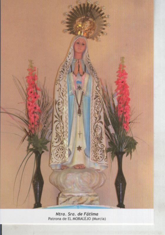 Postal 011759: Virgen Ntra Sra de Fatima , patrona de El Moralejo, Murcia